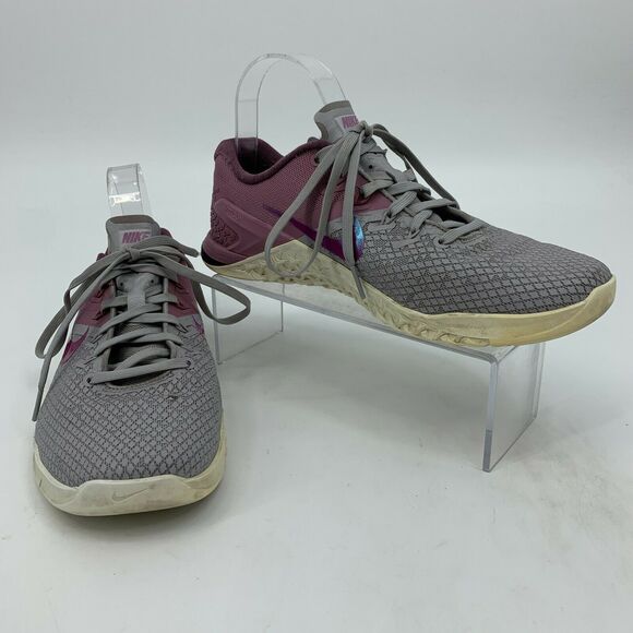 Nike Running Shoes Womens Size 8.5 Metcon 4 XD Athletic Training Gray True Berry - Picture 2 of 11